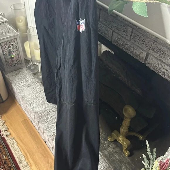 Carolina Panthers NFL Men’s XL Nike Sideline Player Quarter-Zip hooded Jacket - Picture 6 of 7